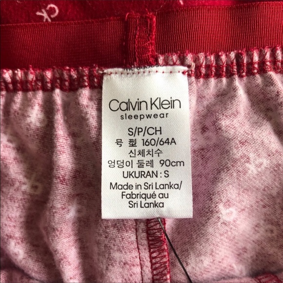 SOLD ON MERCARI/NWT Calvin Klein Logo Pajama Set - Picture 4 of 8